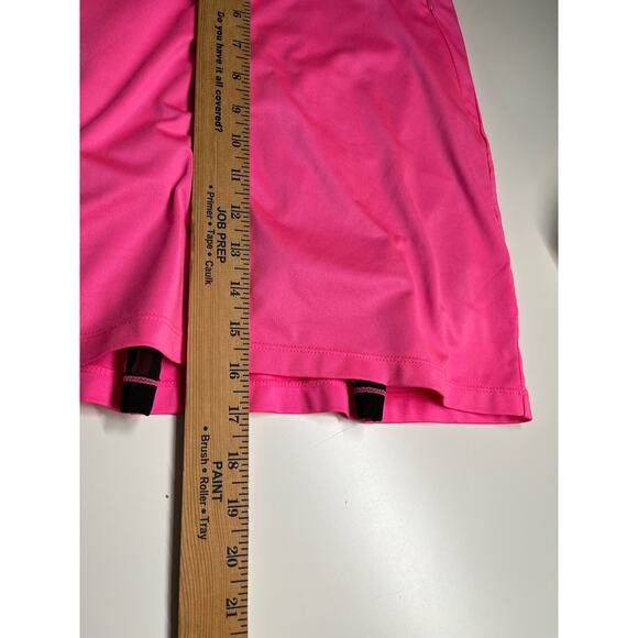 Tail Skort Small Pleated Zip Pocket Neon Pink Black Mini Tennis Prep Athletic - Picture 14 of 16